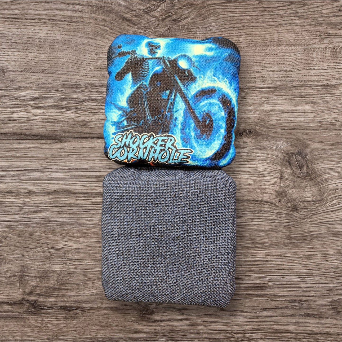 Cornhole Bags - Blue Heat (Blue set of 4 bags)