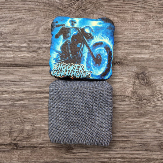 Cornhole Bags - Blue Heat (Blue set of 4 bags)